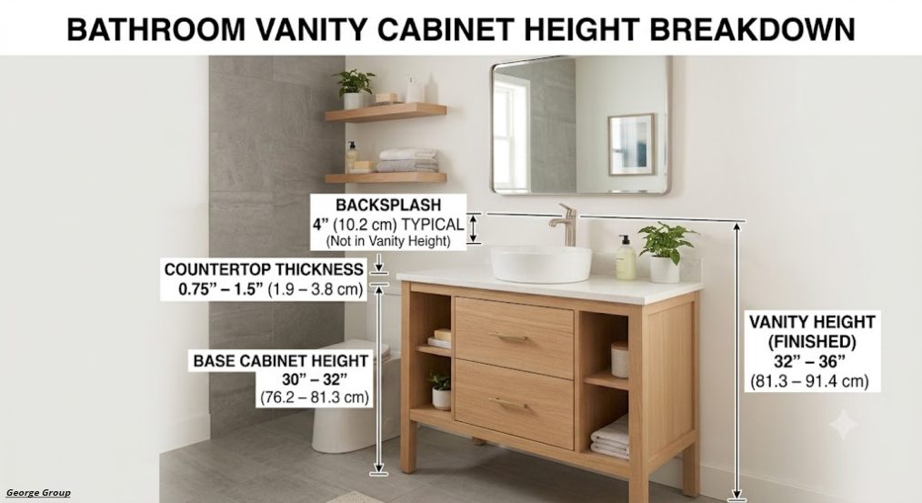 Bathroom Vanity Height