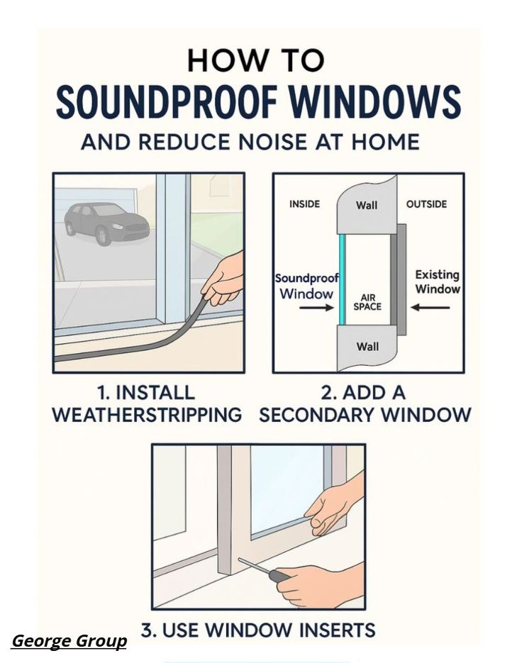 Soundproof windows