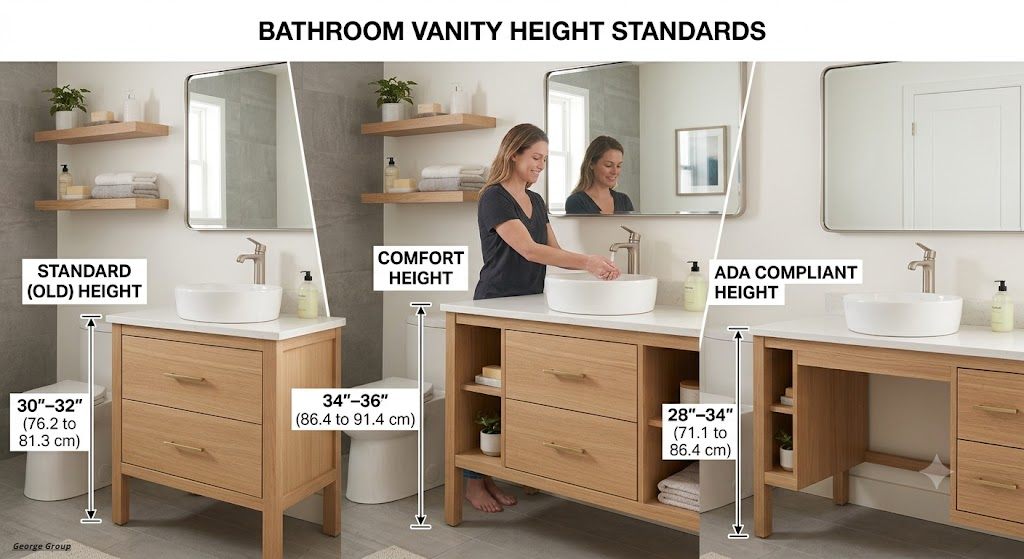 Bathroom Vanity Height