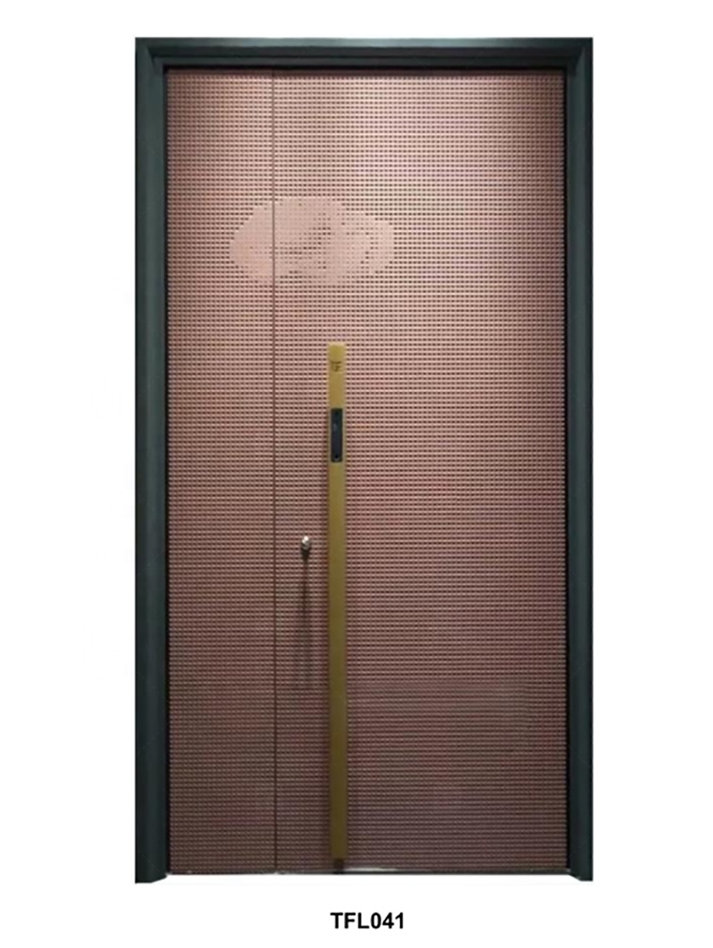 Modern Hot Sale Security Door Design Entry Door Factory Customization Exterior Entrance Luxury Exterior Security Doors
