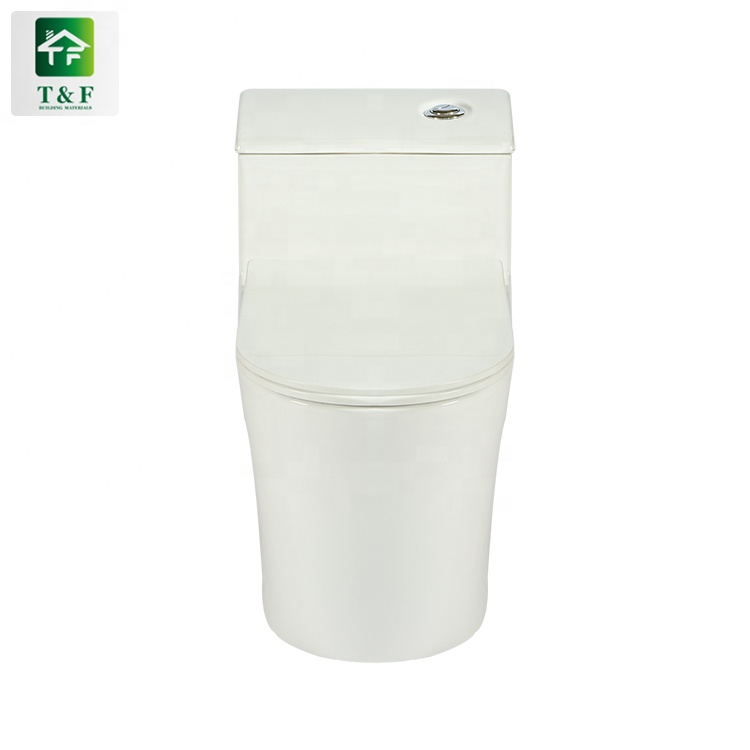 Siphonic Bathroom Ceramic Style Toilet with Factory Cheap Price Floor Mounted One Piece Siphonic Commode Ceramic Toilet