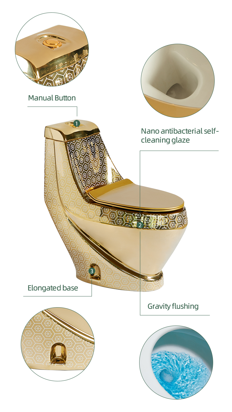 Foshan Sanitary Ware Modern Bathroom Dual-Flush One-piece Toilet Price Gravity Flushing Floor Mounted Toilet Bowl