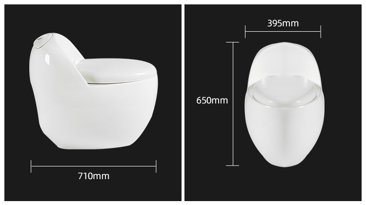 High Grade Bathroom Floor Mounted Children /adult Toilet Bowl Siphon Flushing One Piece Toilet Bowl