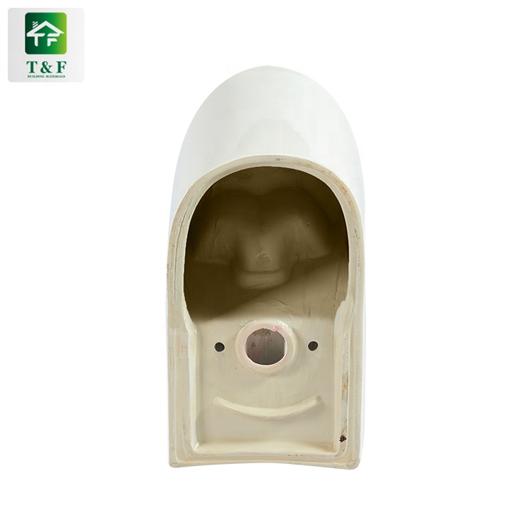 Function S-trap Types of Toilet Bowl Siphon Flushing Elongated Toilet Bowl High Quality One-piece Water Closet Toilet