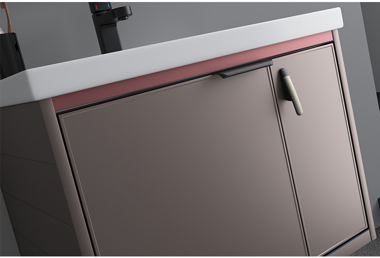 Wholesale Good Quality Modern Luxury Bathroom Vanities Hotel Simple Single Vanity Washroom Basin Cabinet