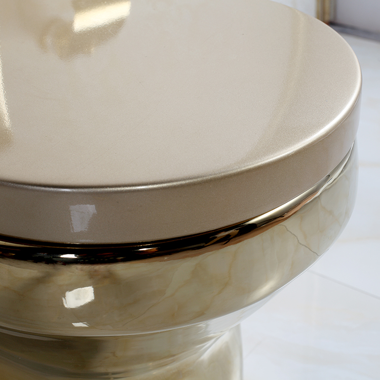 Hot Selling Toilet Warehouse Golden Sanitary Ware Luxury Bathroom Antique Design