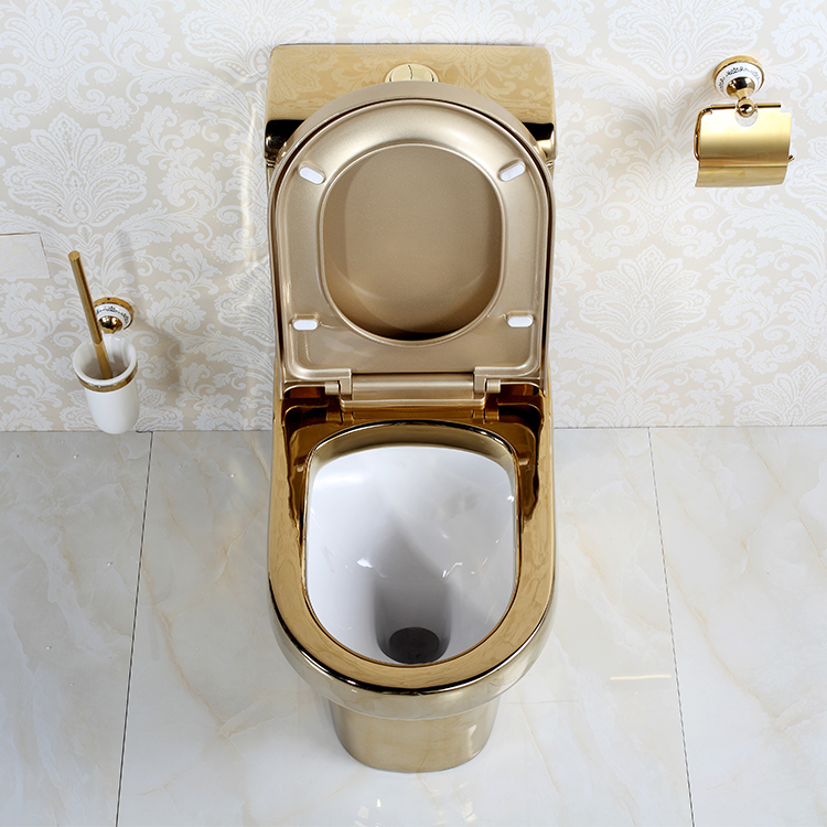 Hot Selling Toilet Warehouse Golden Sanitary Ware Luxury Bathroom Antique Design