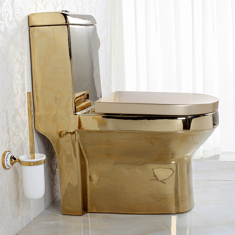 Hot Selling Toilet Warehouse Golden Sanitary Ware Luxury Bathroom Antique Design