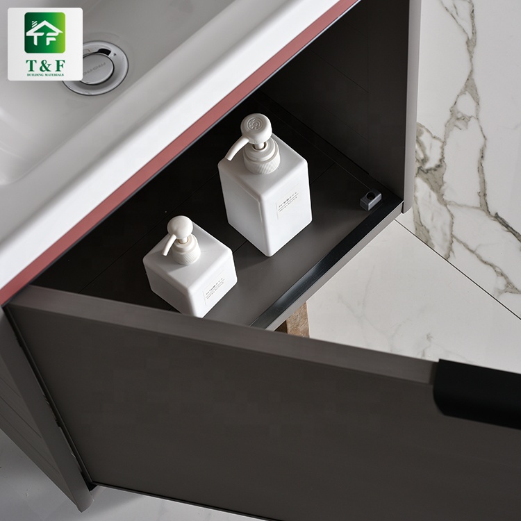 High Quality Single Sink Cabinet Mirror Bathroom Vanity Waterproof Bathroom Vanity