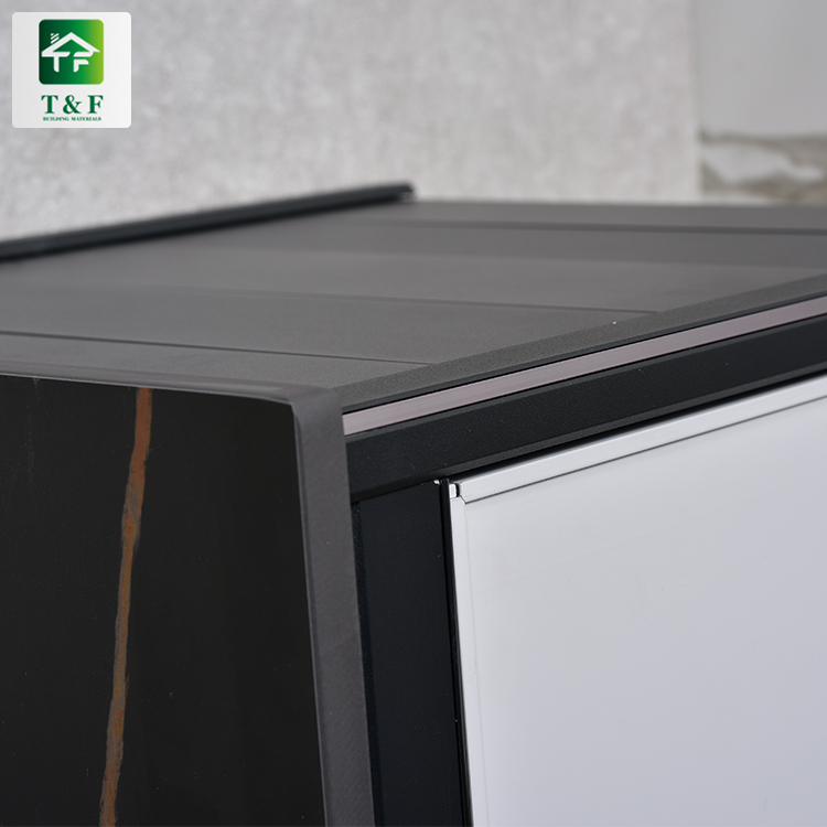 Washroom Vanity Luxury Modern Furniture Frame Structure Aluminum Home Small Bathroom Vanity Cabinet with Mirror