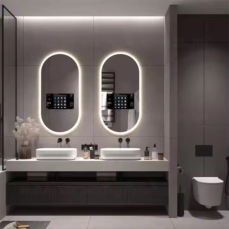 Wall Hung Single Washroom Basin Storage Cabinet Simple Style Waterproof Bathroom Vanity Cabinet