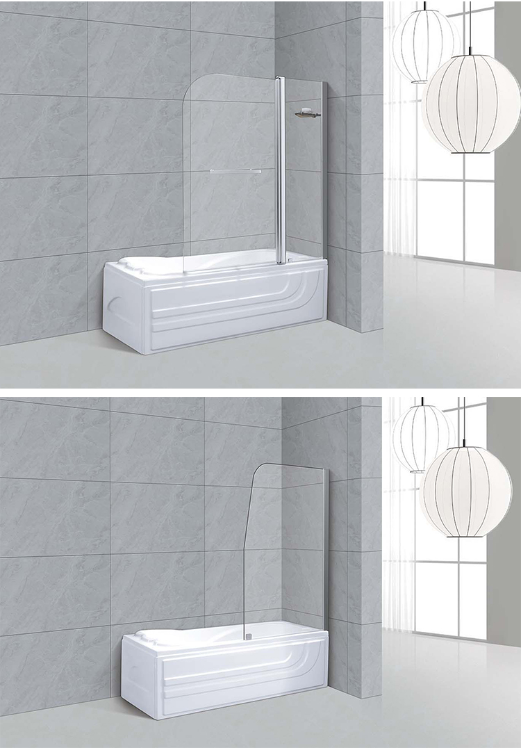 Apartment White 1.6m Rectangle Automatic Drainage Pipeline Bath Tub Dual-side Skirt (left Skirt) Bathtub