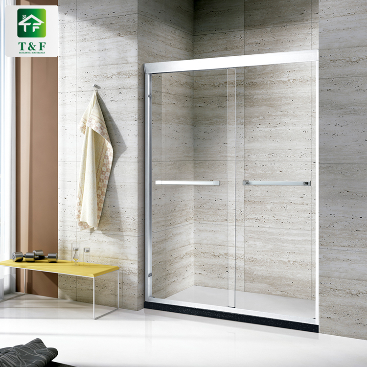 Indoor Bathroom Hinge Folding Enclosed Tub Shower Cabins Rectangle Bath with Tub Shower Rooms