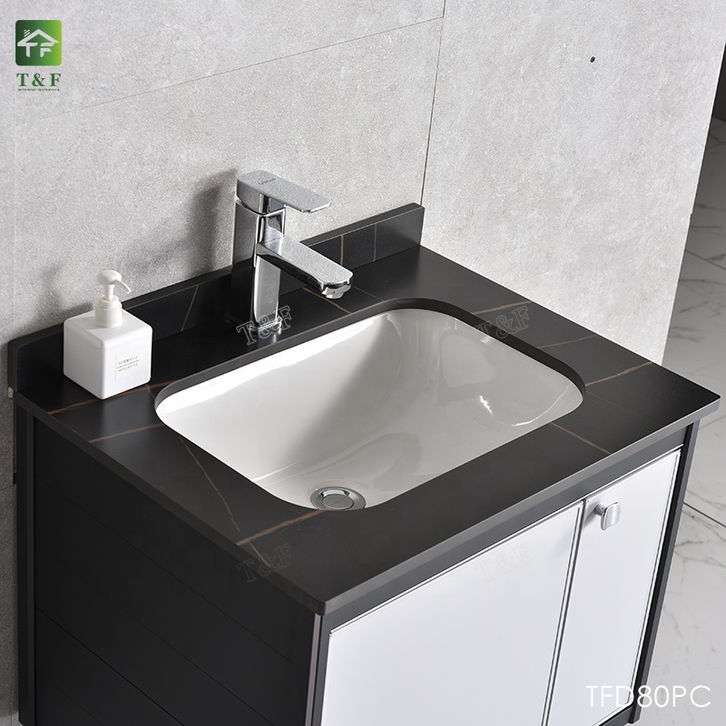 Cheap Modern White Ceramic Small Wall Hung Hand Wash Basin Bathroom Vanity Cabinets Art Wash Basin Sink