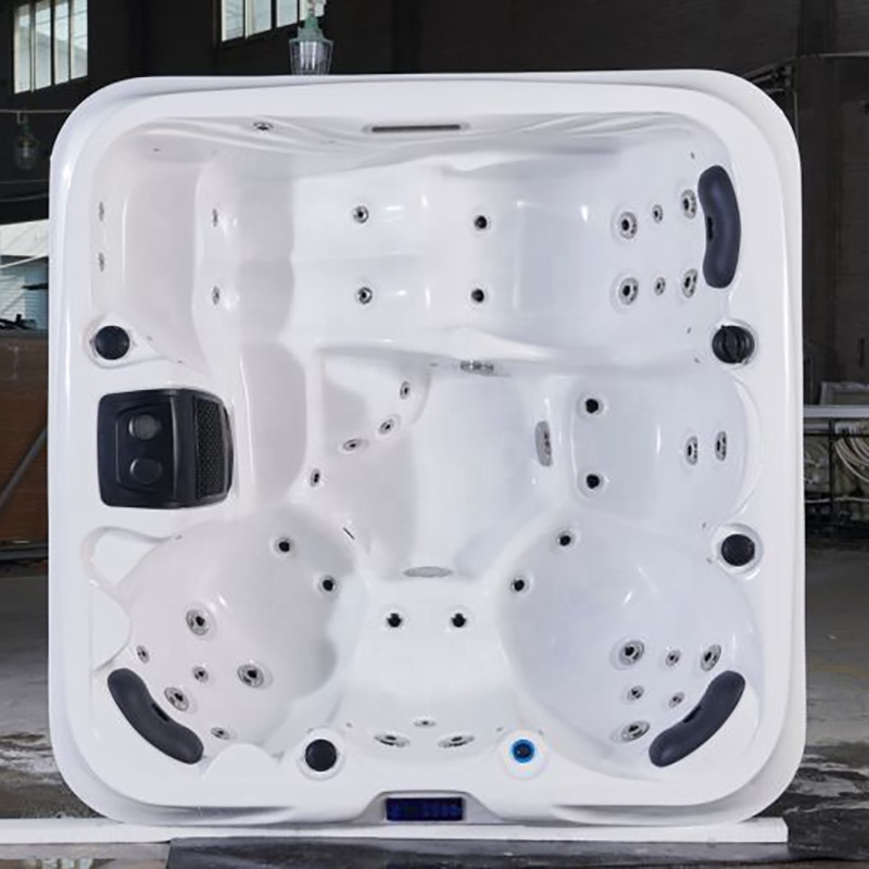 Modern Luxurious Acrylic 5 Person Swimming Bathtub Spa Whirlpool Hot Tubs and Spas Outdoor
