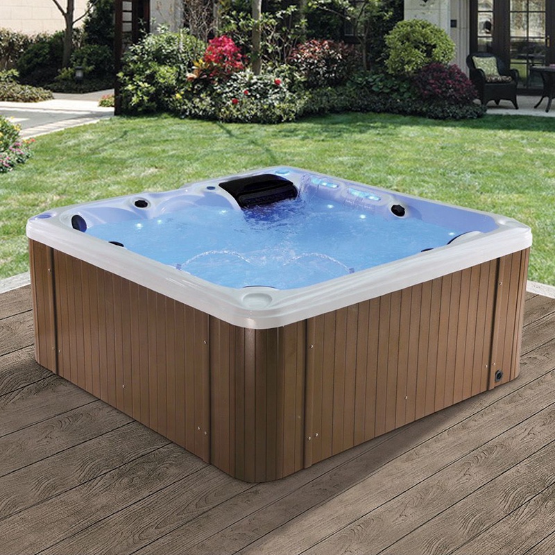 Modern Luxurious Acrylic 5 Person Swimming Bathtub Spa Whirlpool Hot Tubs and Spas Outdoor