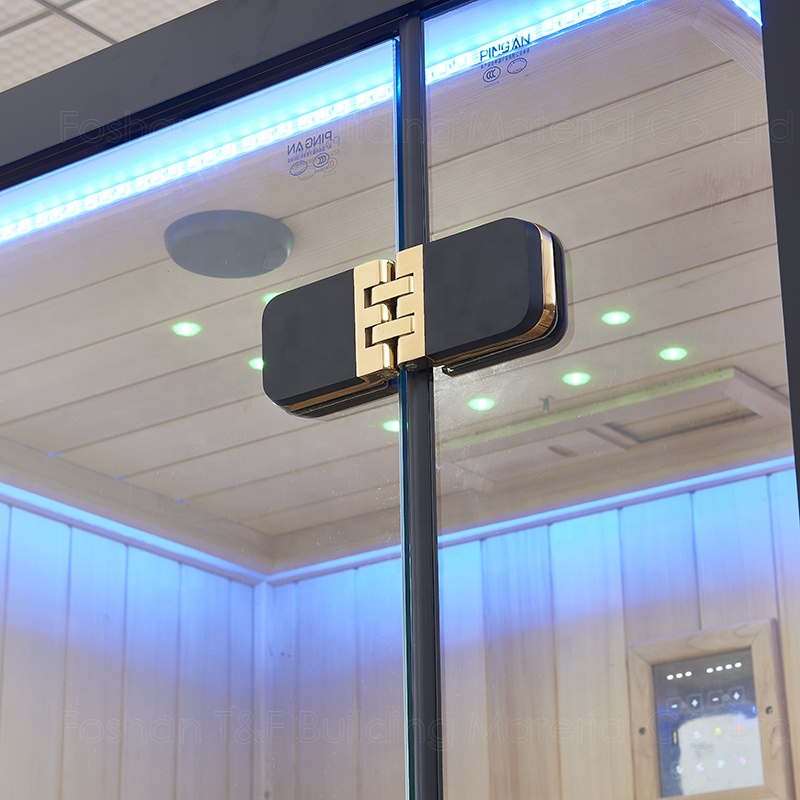 Custom Size Wood Infrared Home Indoor Enclosed Bath Sauna 2 Person Steam Shower Combination Room