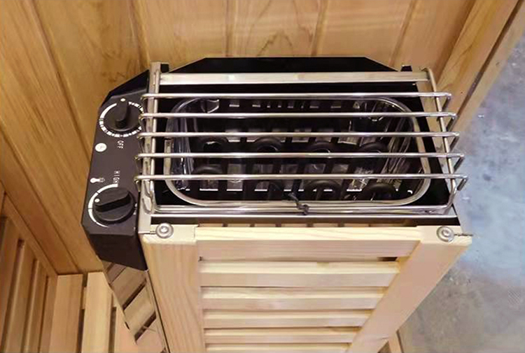 Portable Hemlock Wood Home Barrel Sauna Bath Dry and Wet Steam Room Far Infrared Sauna Indoor