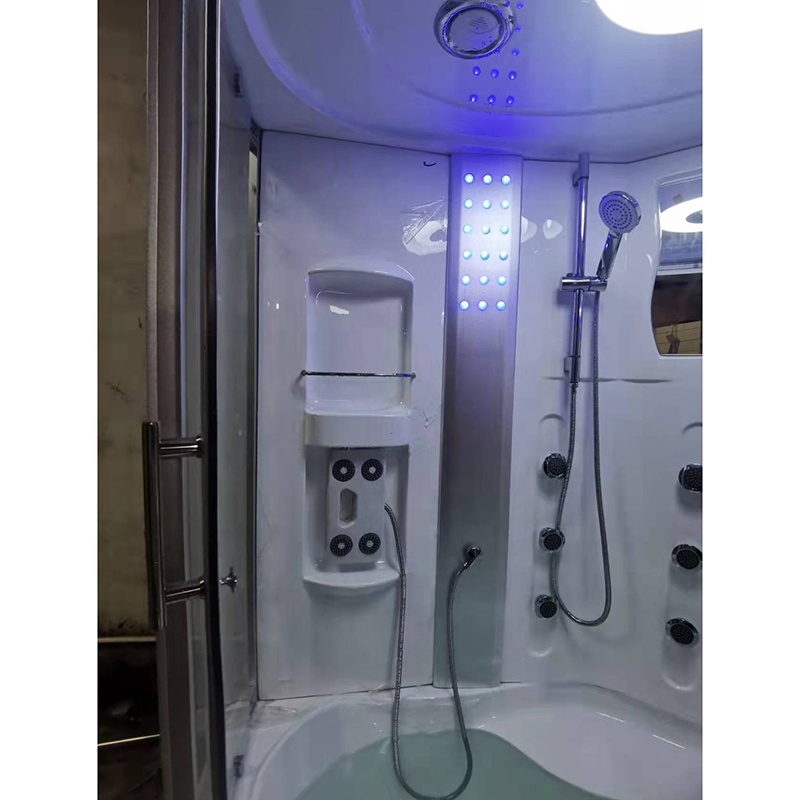 Luxury Bathroom Whirlpool Massage Bath Tub Shower Combination Cabin Steam Shower Room