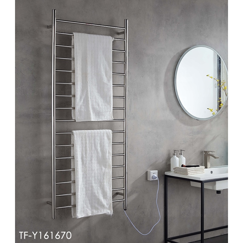 Hotel Waterproof Electric Heating Towel Rail Smart Towel Rack Bathroom Towel Racks