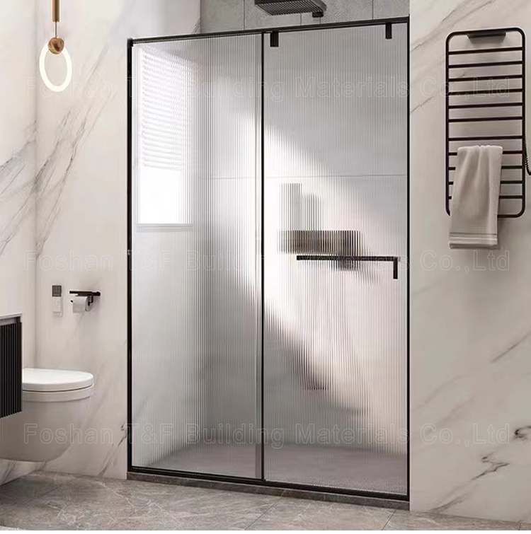 New Design Bathroom Frameless Changhong Glass Shower Room Portable Sliding Bath Shower Cabin