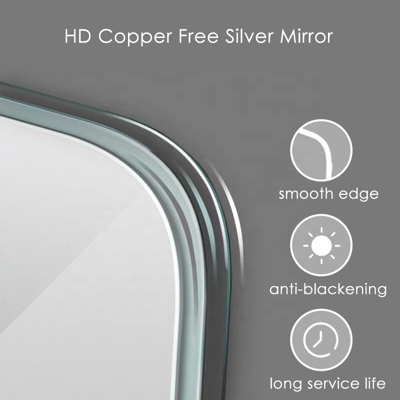 Wholesale Long Backlit Frameless Glass Dressing Bathroom Wall Mirror Illuminated Smart LED Full Length Mirror