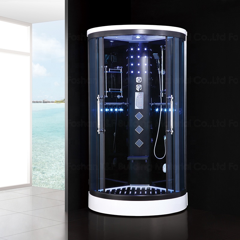 Hot Sale Modern Design Luxury Bathroom Cabin Square Steam Sauna Bath Shower Rooms