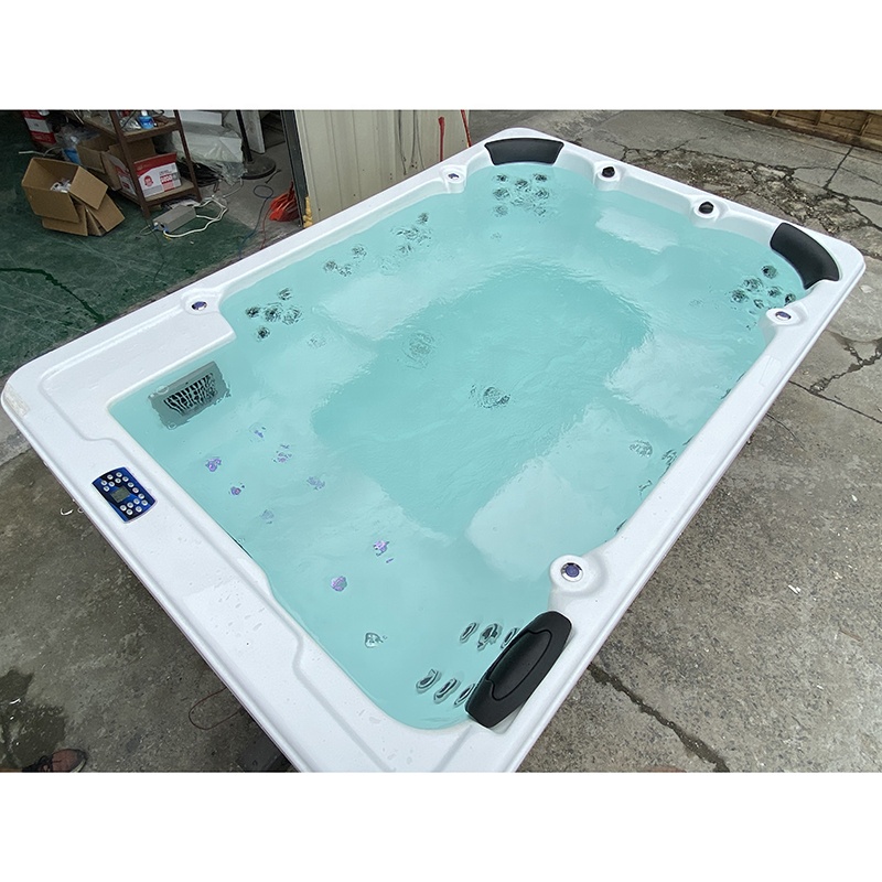 Large Outdoor Whirlpool Massage Bathtub Wood Fired Warm Swim Pool Hot Tub and Spas