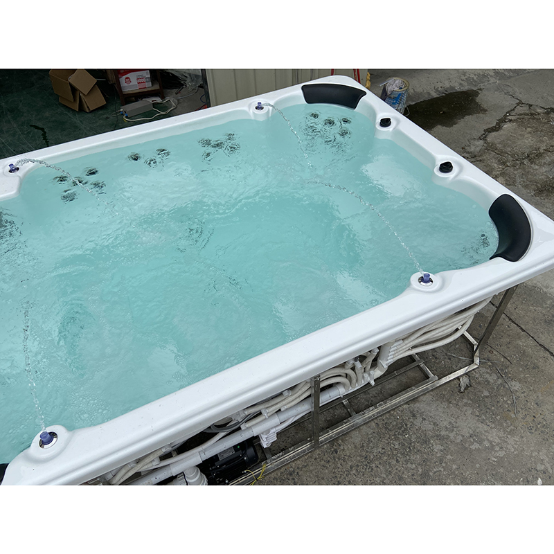 Large Outdoor Whirlpool Massage Bathtub Wood Fired Warm Swim Pool Hot Tub and Spas