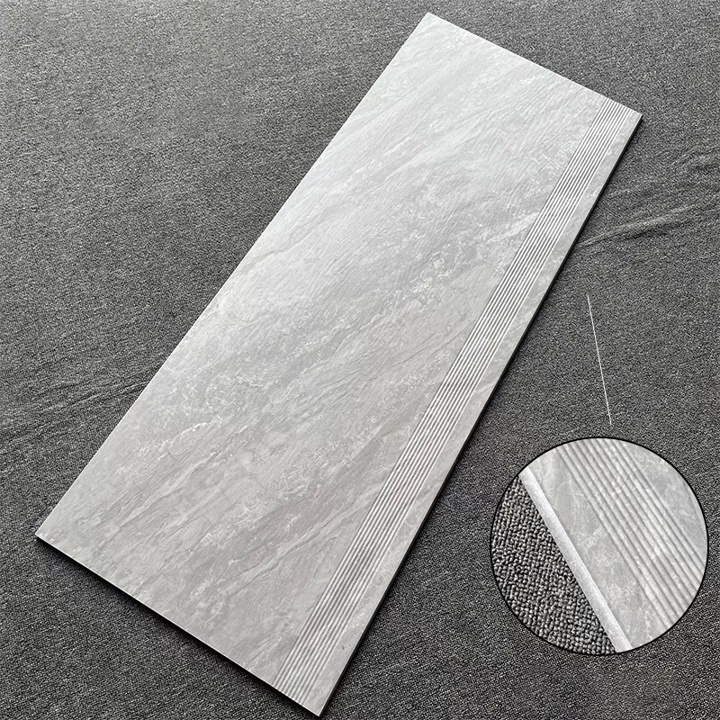 Hot Selling Decor Tile Multi Size House Porcelain Stair Ceramic Tiles Groove Staircase Tiles