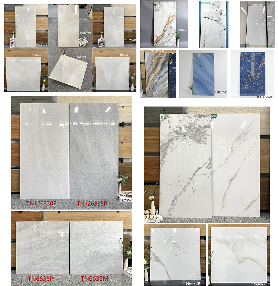 60x60 Carrara White Vitrified Glazed Ceramic Tile for Floor Porcelain Floor Tiles