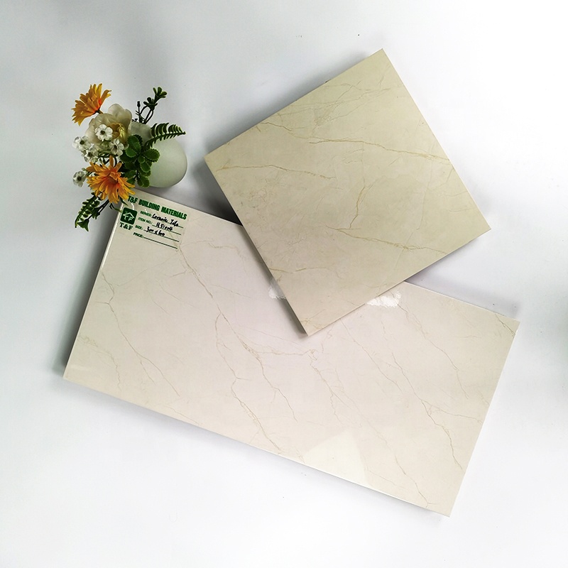 300*600 mm Interior Wall Tiles Glossy Wall Tiles for Bathroom Balcony Glazed Decorative Ceramic Wall Tiles