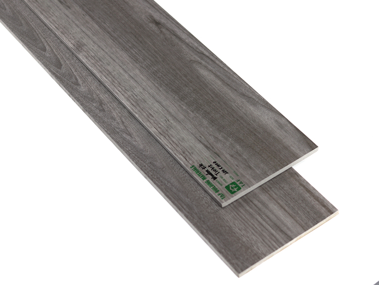 Dark Gray Matte Porcelain Tiles 200 X 1000mm Interior Anti-slip Wooden Floor Tile