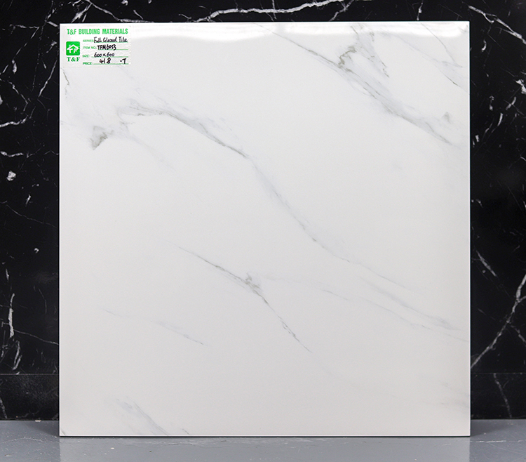 Glossy Carreaux Sol 60x60 Marbre White Ceramic Wall Glazed Porcelanato Porcelain Marble Floor Tile