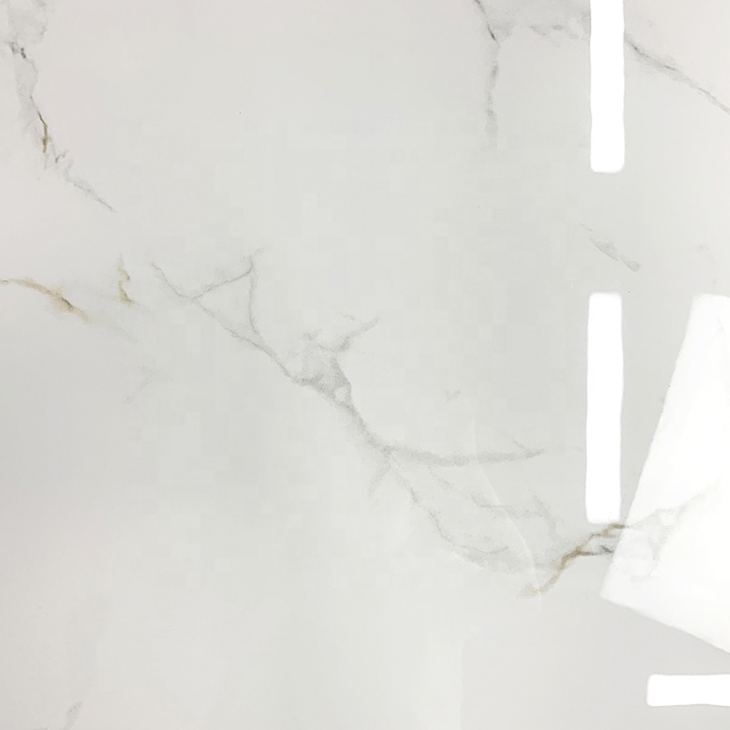 Glossy Carreaux Sol 60x60 Marbre White Ceramic Wall Glazed Porcelanato Porcelain Marble Floor Tile