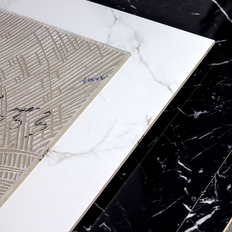 Glossy Carreaux Sol 60x60 Marbre White Ceramic Wall Glazed Porcelanato Porcelain Marble Floor Tile