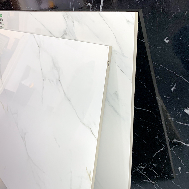 Glossy Carreaux Sol 60x60 Marbre White Ceramic Wall Glazed Porcelanato Porcelain Marble Floor Tile