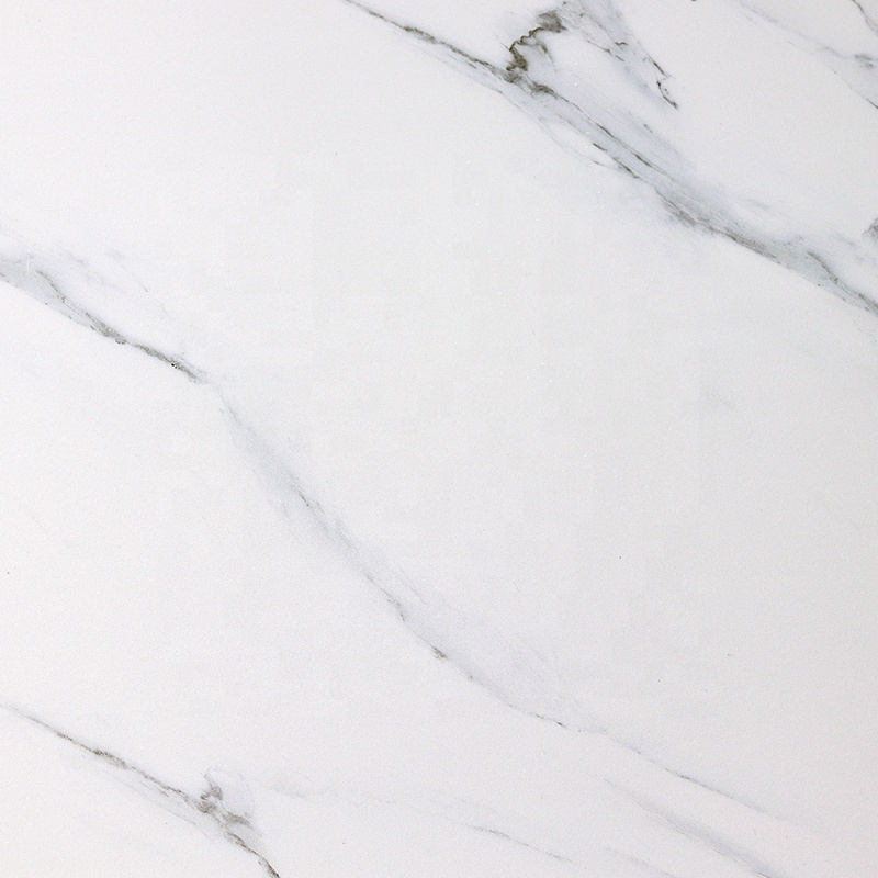 Modern House Home Decoration Porcelanato 60x60 Carrara White Marble Porcelain Ceramic Floor Tile