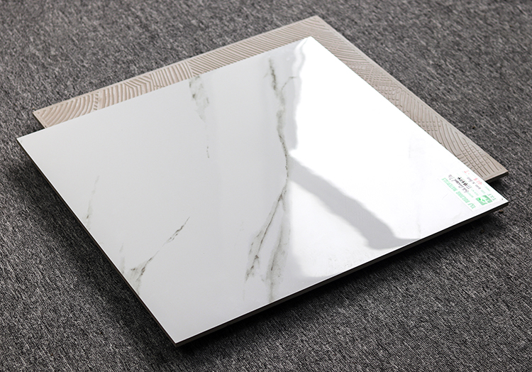 Foshan Pisos Porcelanato Marble 60x60 Polished Glazed Interior Vitrified Floor White Porcelain Tile Design