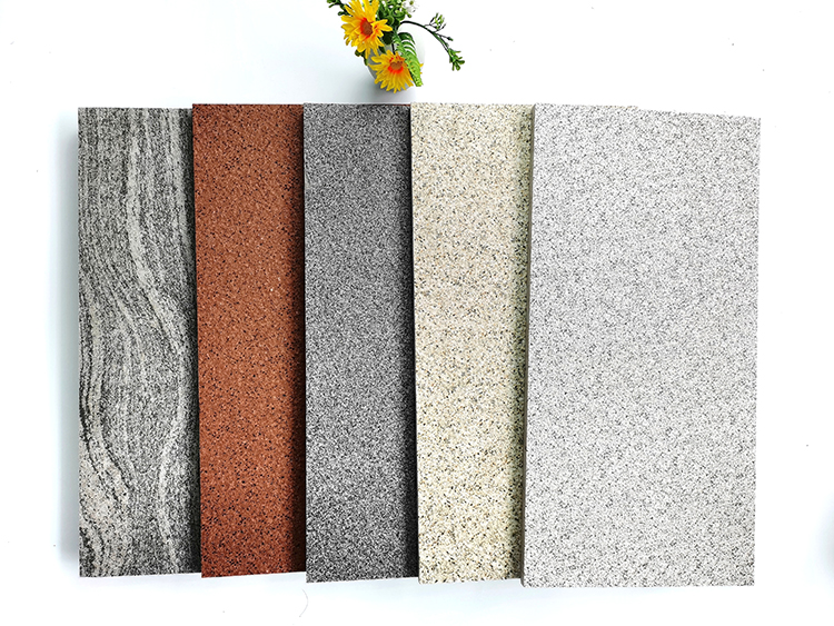 18mm 30x60 Non Slip Ecological Natural Granite Floor Paving Square Courtyard Stone Tiles Outdoors