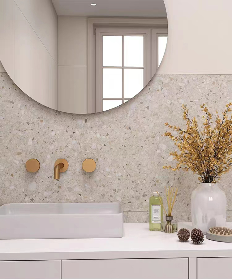 60*60cm High Quality Terrazzo Granite Stone Look Porcelain Terrazo Floor Tiles 60x60