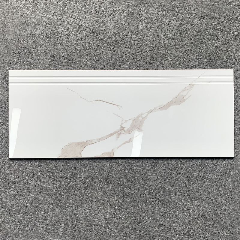 Modern Wear-resistant Porcelain Stairs 300*1200mm Step Ceramic Tiles Stairs Stair Step Integrated Porcelain Tile