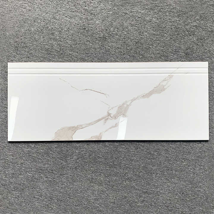 Modern Wear-resistant Porcelain Stairs 300*1200mm Step Ceramic Tiles Stairs Stair Step Integrated Porcelain Tile