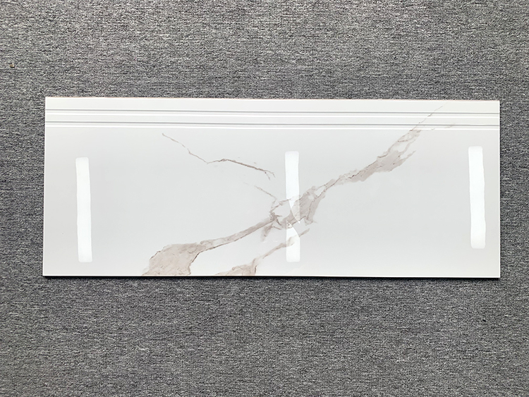 Modern Wear-resistant Porcelain Stairs 300*1200mm Step Ceramic Tiles Stairs Stair Step Integrated Porcelain Tile