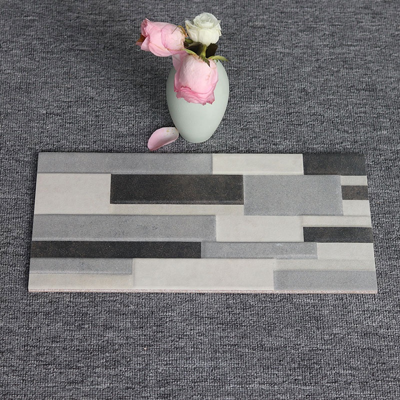 Factory Direct Sale 20x40cm Vintage Front House Tile for Wall 3D Stone Surface Outdoor Wall Tiles