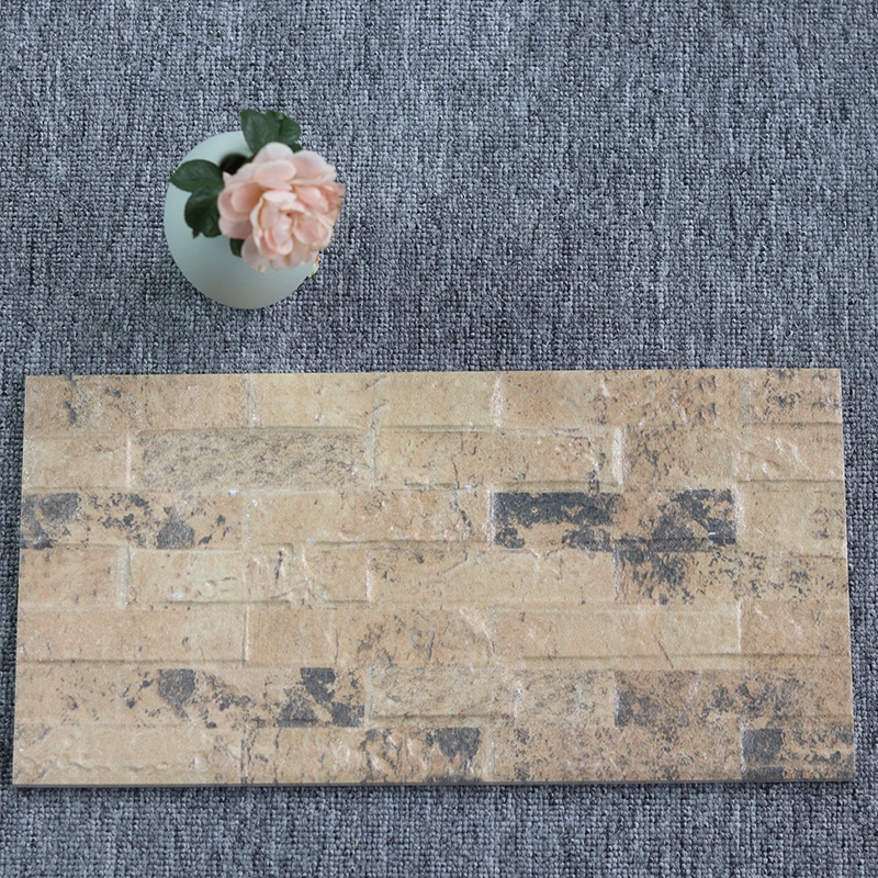 Antique Rough Stone Surface Antifreezing Courtyard Garden Country Ceramic Outdoor Wall Tiles