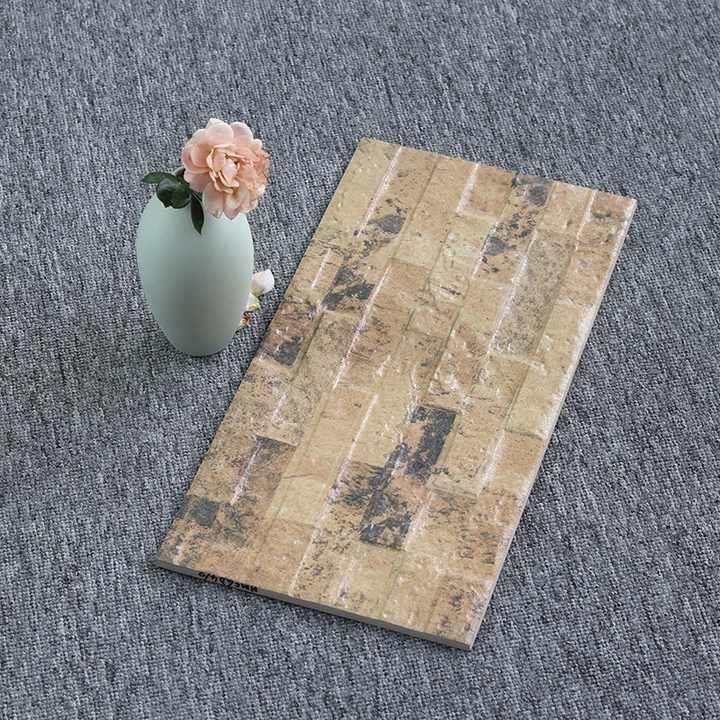 Antique Rough Stone Surface Antifreezing Courtyard Garden Country Ceramic Outdoor Wall Tiles