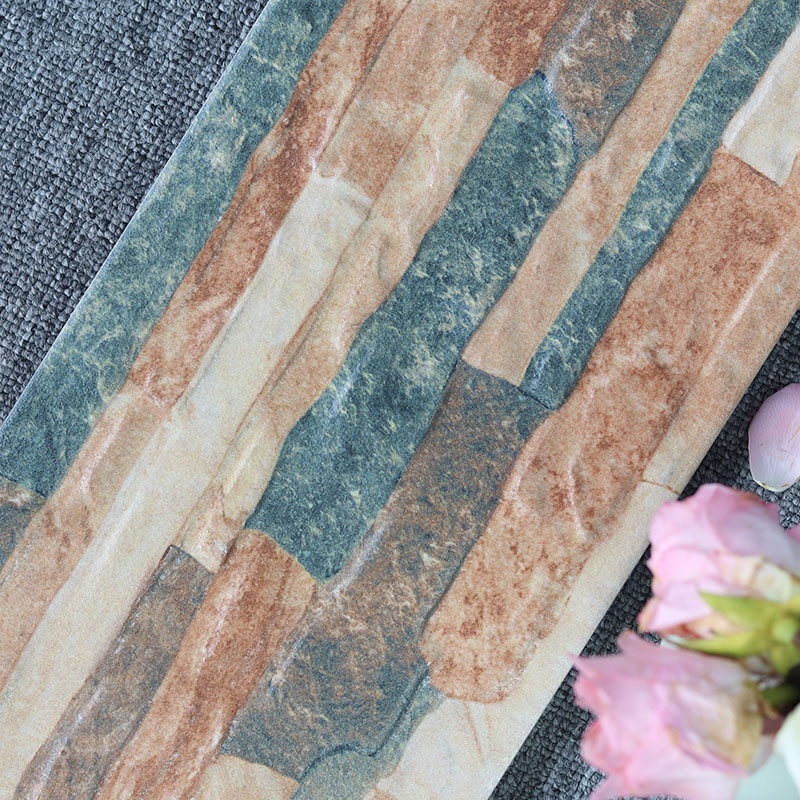 Hot Selling 200*400mm 3D Concave Convex Porcelain Interior and Exterior Decor Wall Tiles