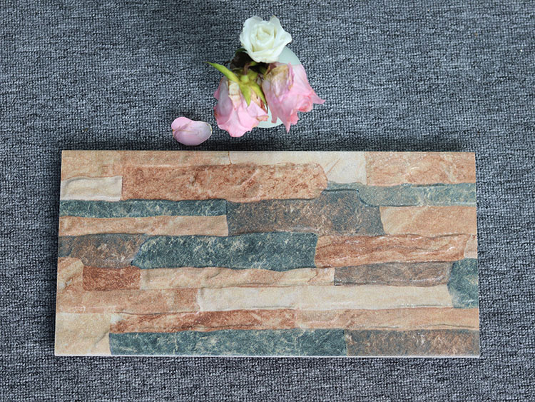 Hot Selling 200*400mm 3D Concave Convex Porcelain Interior and Exterior Decor Wall Tiles