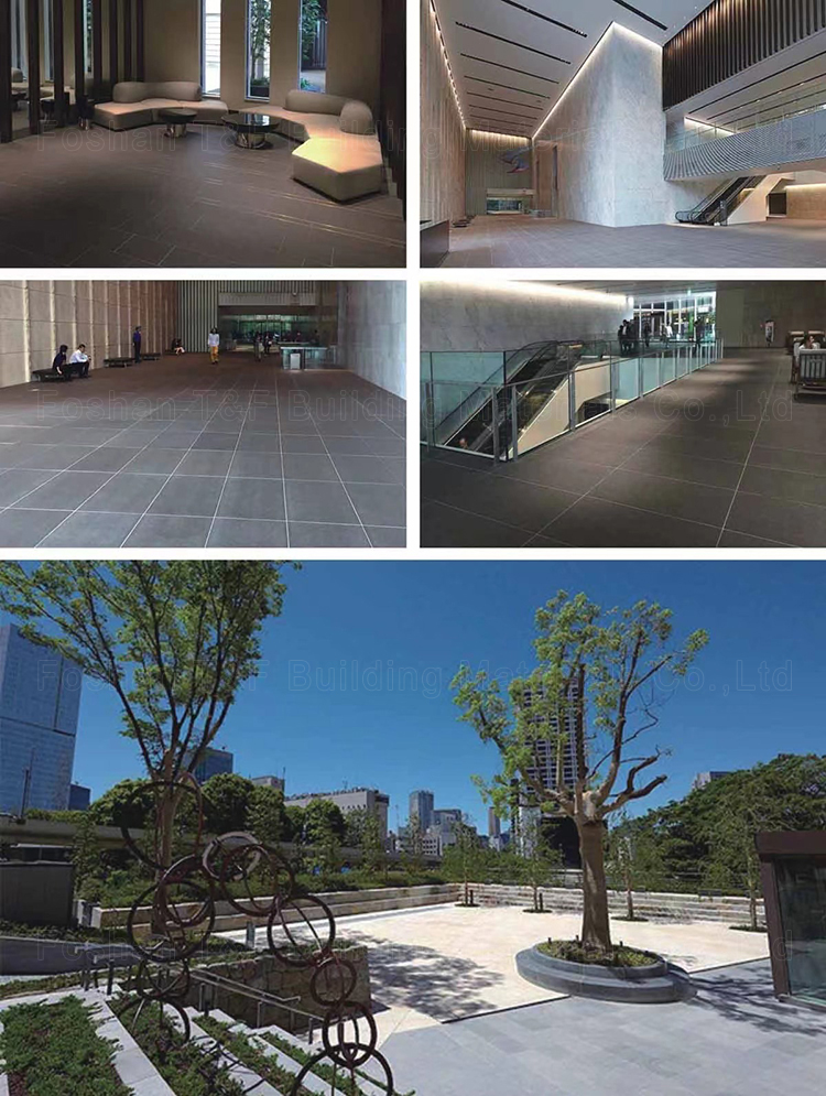 200x600mm 1.8cm Anti Slip Outdoor Tiles for Driveway Garden Car Parking Stone Porcelain Pavers